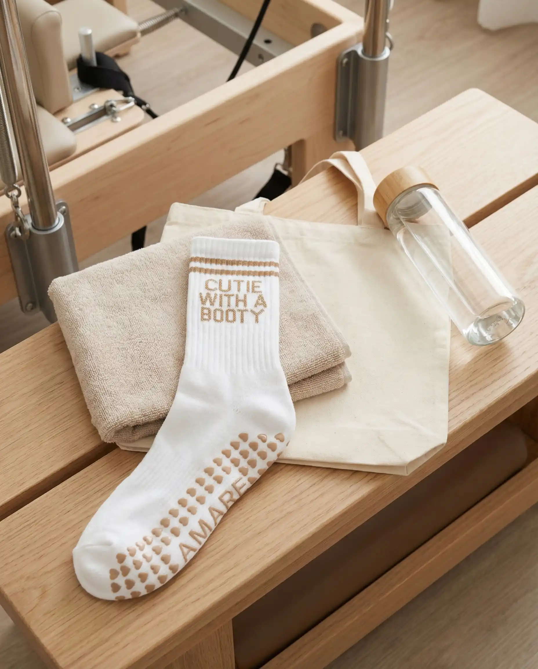 AMARÉ Grip Socks - Cutie With A Booty — view 5