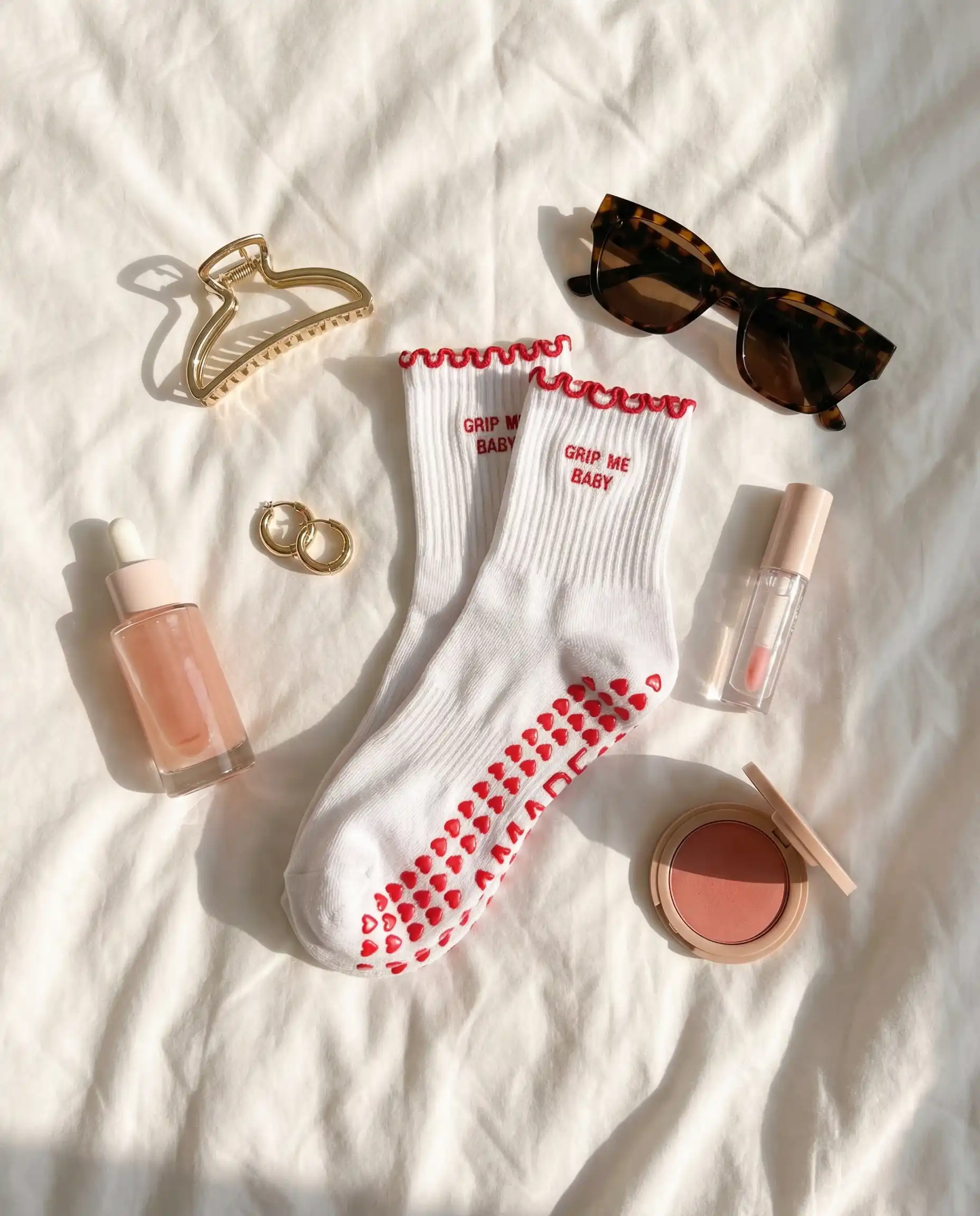 AMARÉ Grip Socks - Grip Me Baby — view 3