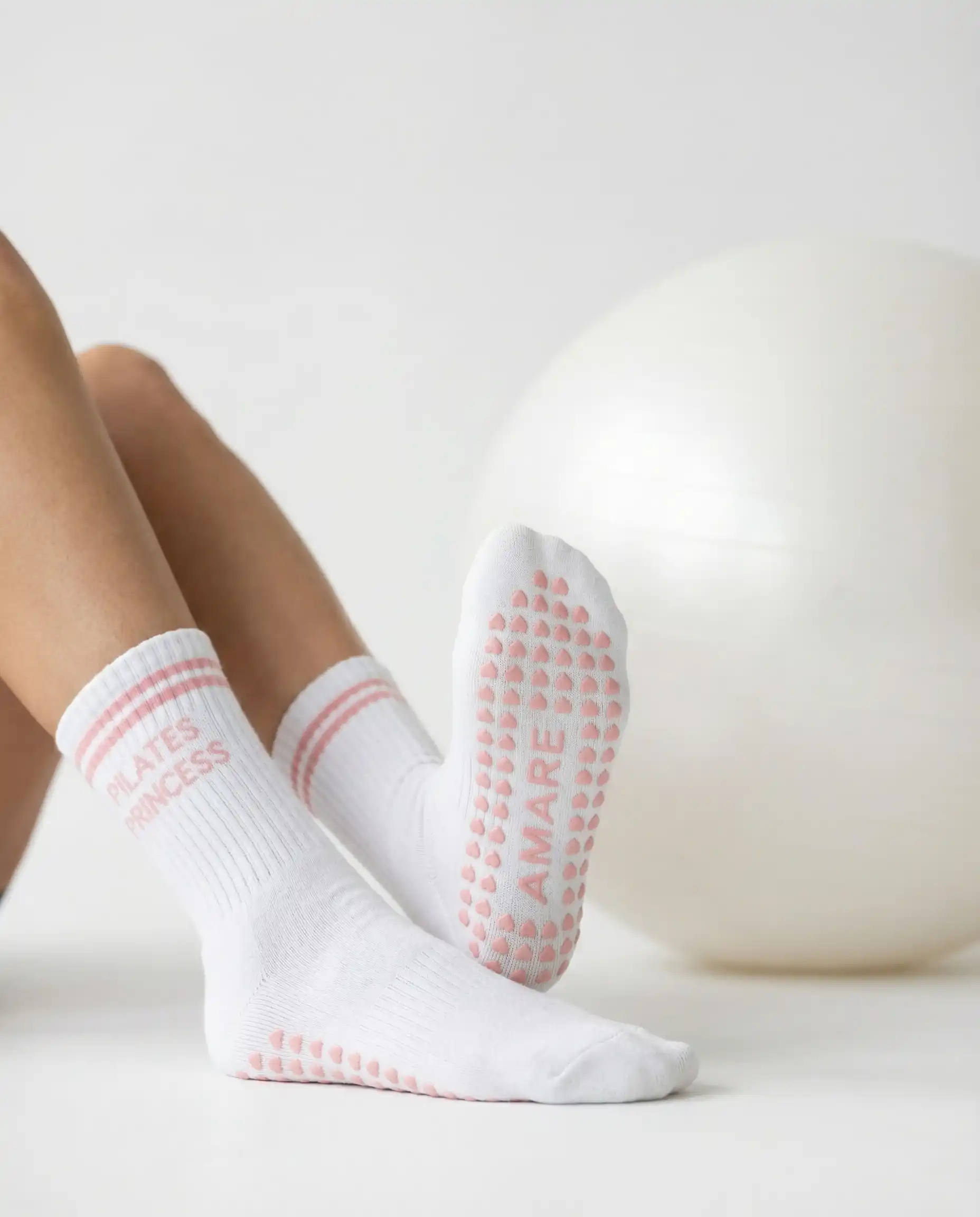 AMARÉ Grip Socks - Pilates Princess — view 5