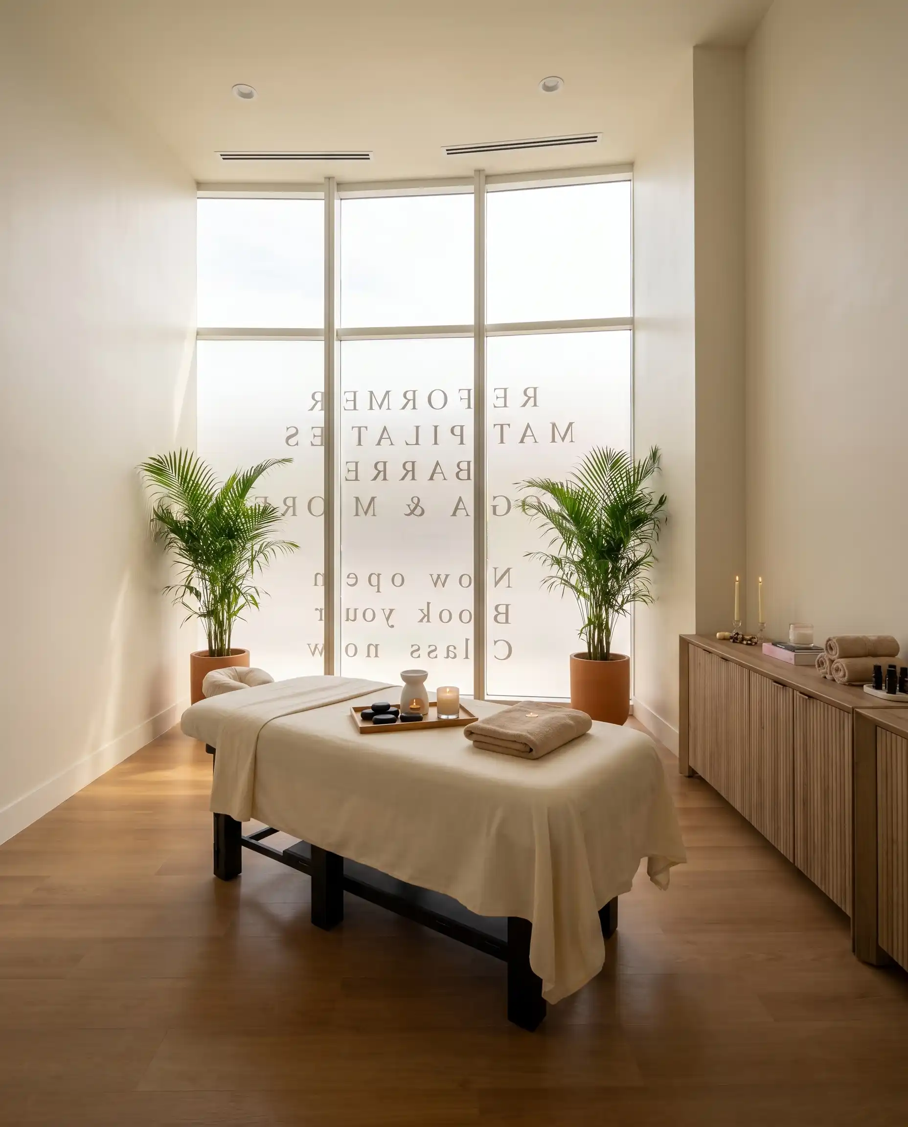 Treatment room — wide view