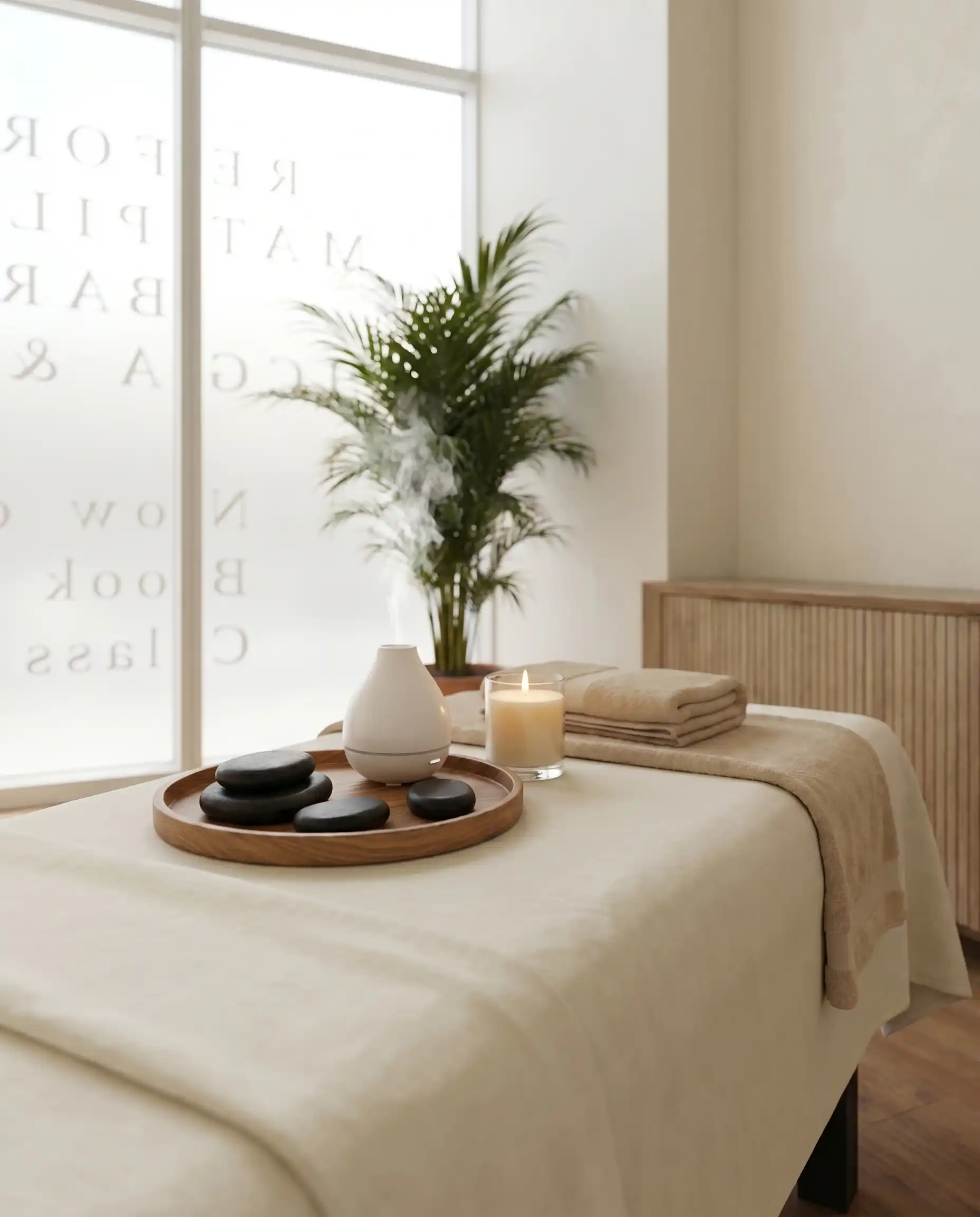 Treatment bed and calm corner